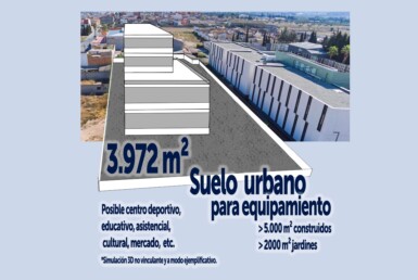 Venta de solar urbano para equipamiento en Sangonera la verde (3972 m²)